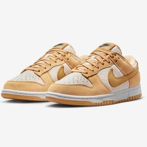 Nike Dunk Dunk Low LX 'Gold Suede' Sneaker